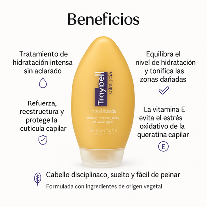 Traybell Ultravital Mascarilla Hidratante sin aclarado - Bello Cabello