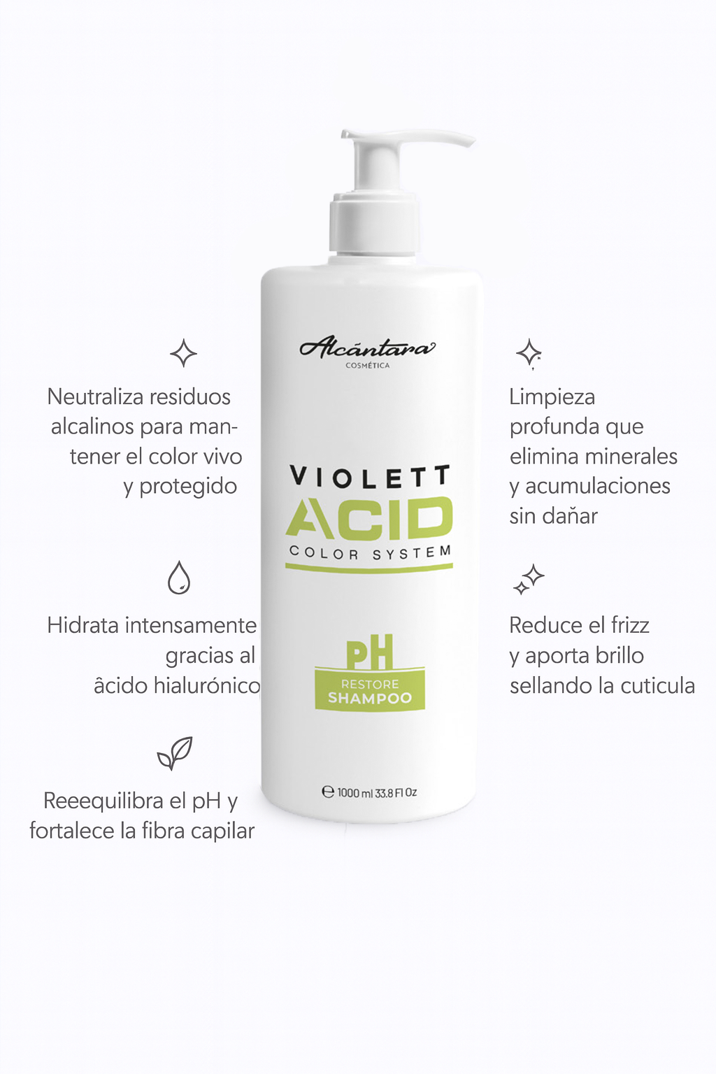 Violett Acid Color System Champú Ácido