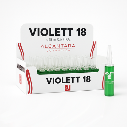 VIOLETT 18 Plis Reestructurante Ampollas - Bello Cabello