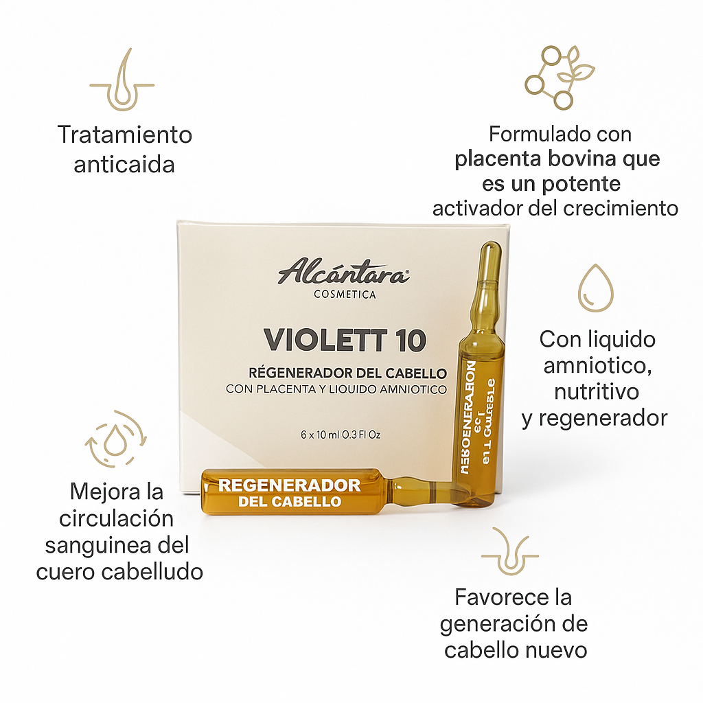 VIOLETT 10 Regenerador del Cabello - Bello Cabello
