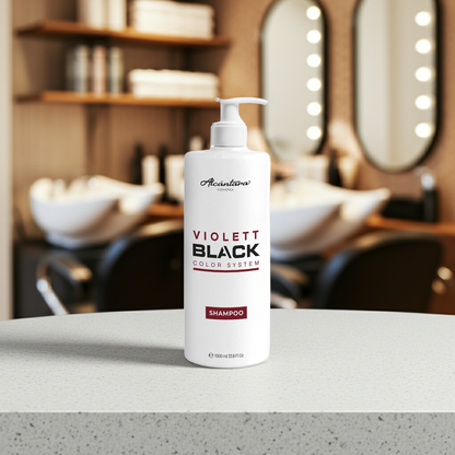 Violett Black Color System Champú